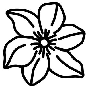 Clematis Stamp