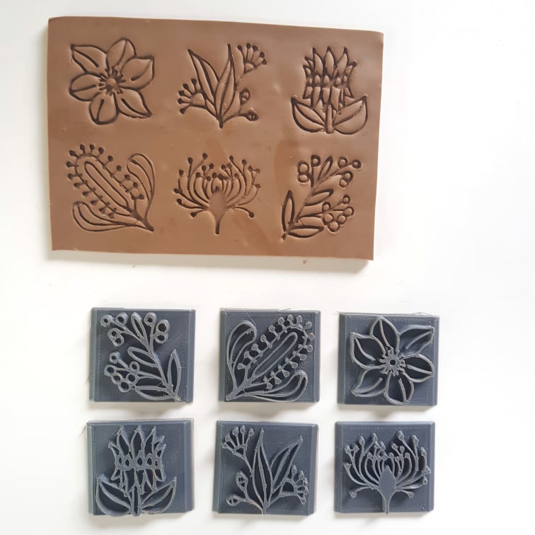 Wattle Stamp