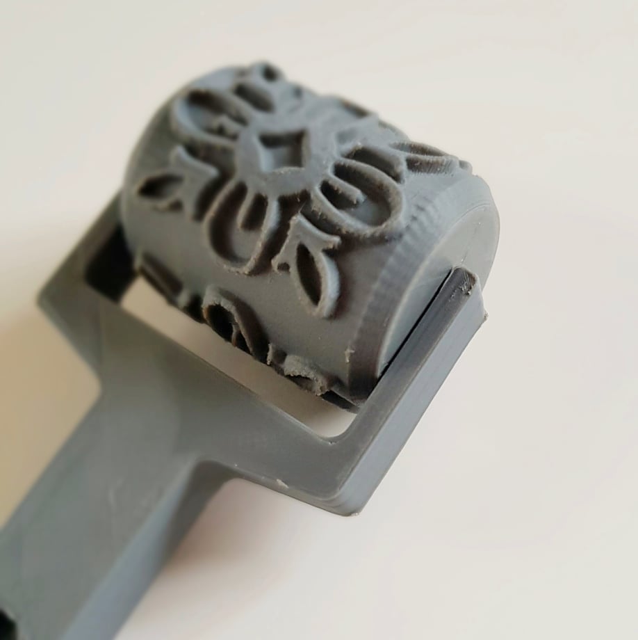 'Cat Paw Print' Small Texture Roller