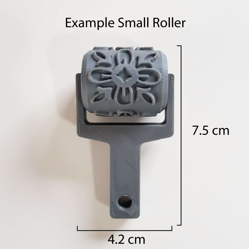 'Cat Paw Print' Small Texture Roller