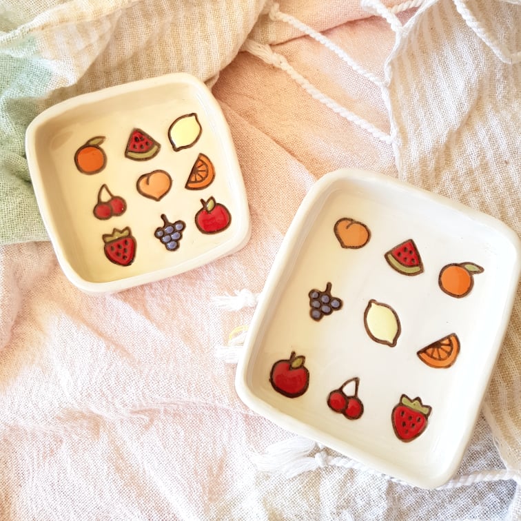 Mini Fruit Salad Stamps