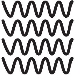 Fast Sound Waves Stamp