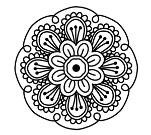 'Mandala 1' Stamp