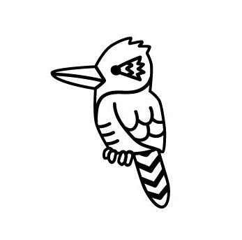 Kookaburra Stamp