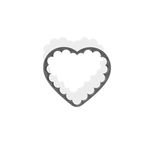 Load image into Gallery viewer, Oversized Cutter - Scalloped Heart
