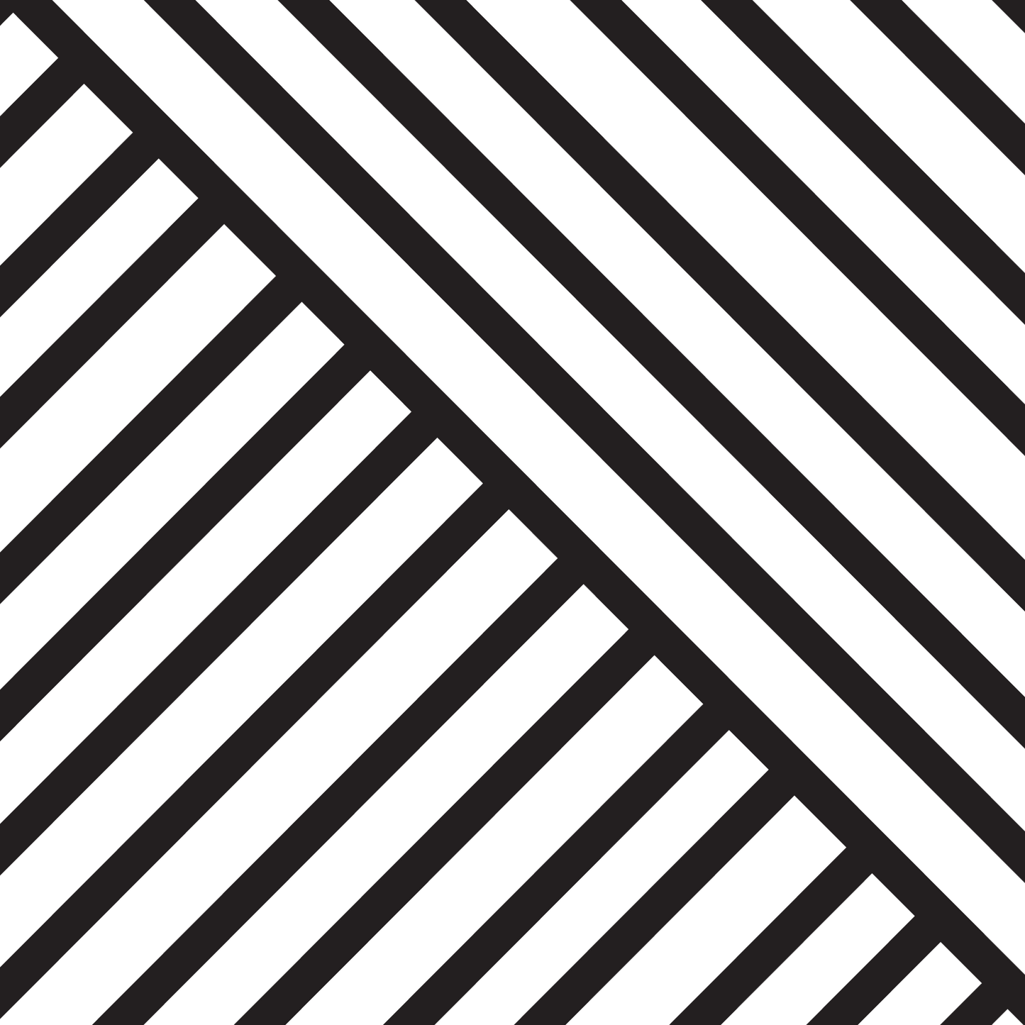 Diagonal Stripe Stamp