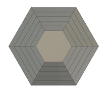 Load image into Gallery viewer, Hexagon Pottery Forms
