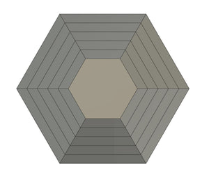 Hexagon Pottery Forms